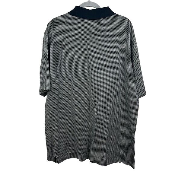 Cutter & Buck Signature Collection Mens Polo Shirt Short Sleeve Black Men Sz L - Picture 4 of 5